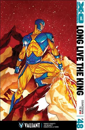 X-O Manowar (2012)  issue 48-I Polybagged Thony Silas 1:20 Cover