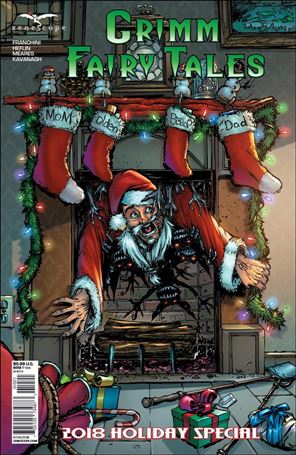 Grimm Fairy Tales Holiday Special issue 2018-B Daniel Leister Cover