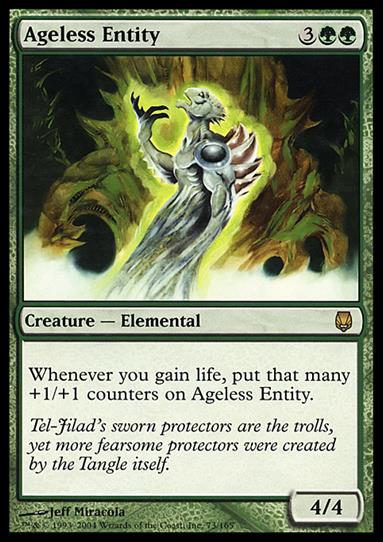 Magic the Gathering: Darksteel (Base Set) card 73 Ageless Entity