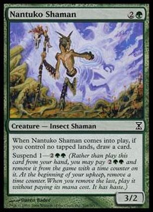 Magic the Gathering: Time Spiral (Base Set) card 208 Nantuko Shaman