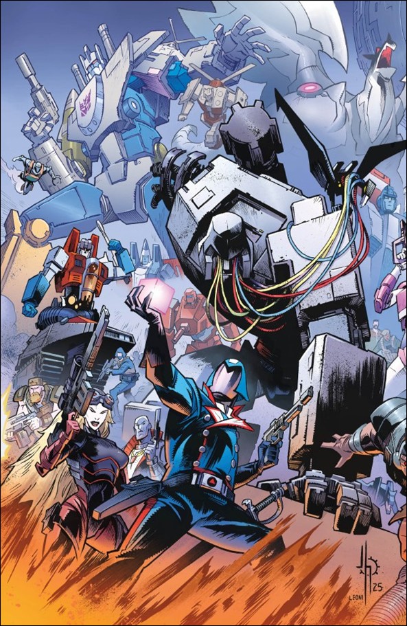 Transformers (2023) issue 21-F Jason Howard Energon Universe 2nd  Ann. Cover