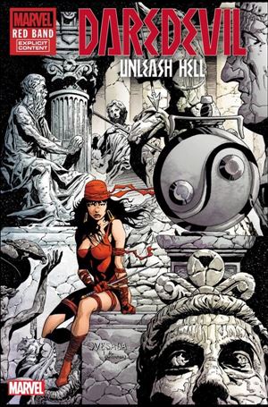 Daredevil: Unleash Hell - Red Band issue 1-N Joe Quesada Hidden Gem 1:50 Cover (Unbagged)