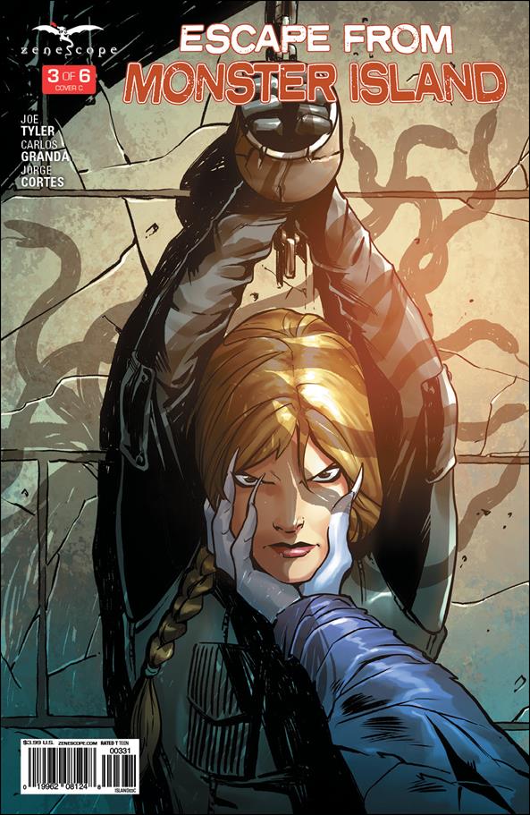 Escape from Monster Island issue 3-C Pasquale Qualano Cover