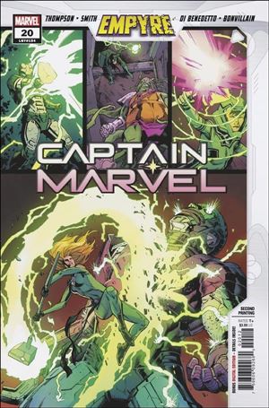 Captain Marvel (2019) issue 20-C Cory Smith Cover (2nd Printing)