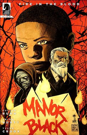 Manor Black: Fire in the Blood issue 1-B Francesco Francavilla Cover