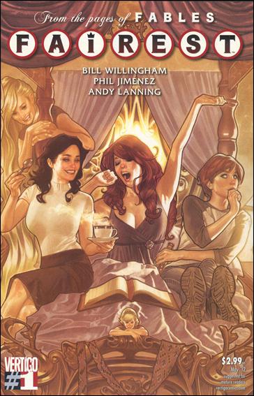 Fairest issue 1 Adam Hughes Wraparound Cover