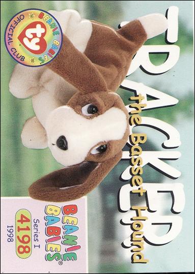 Beanie Babies Series 1 (Base Set) card 138 Tracker the Basset Hound