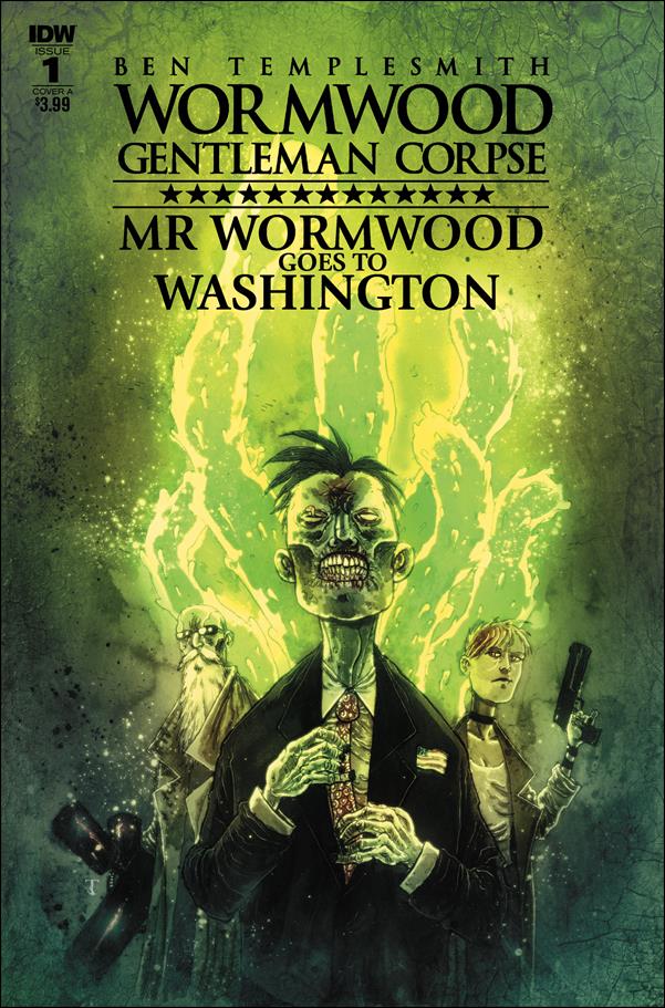 Wormwood Gentleman Corpse: Mr. Wormwood Goes to Washington issue 1 Gang Cover