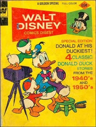 Walt Disney Comics Digest issue 44-B Whitman Cover