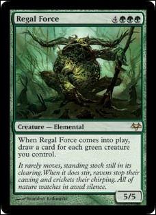 Magic the Gathering: Eventide (Base Set) card 74 Regal Force