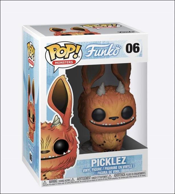 Pop! Monsters figure 6-B Picklez (Orange Fall Series)