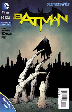 Batman (2011) issue 26-B Polybagged Greg Capullo Cover Combo Pack
