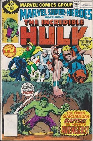 Marvel Super-Heroes (1967) issue 80-C Whitman Cover