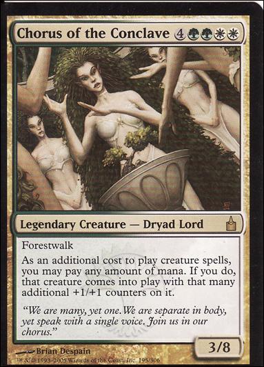 Magic the Gathering: Ravnica (Base Set)  card 195 Chorus of the Conclave
