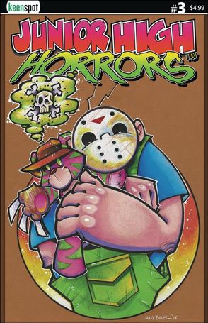 Junior High Horrors issue 3-C Sean Beck Cover