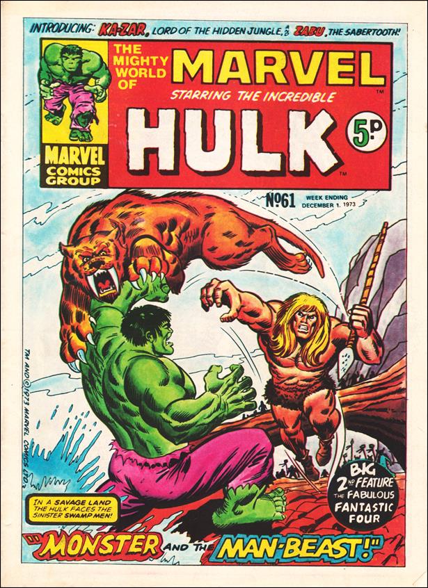 Mighty World of Marvel (UK) (1972) issue 61