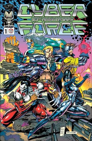 Cyberforce (1992) issue 1-E Marc Silvestri 30th Anniversary Cover