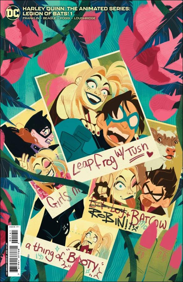 Harley Quinn: The Animated Series: Legion of Bats! issue 1-D Jess Taylor 1:50 Cardstock Cover