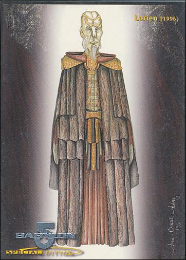 Babylon 5 Special Edition (Costumes Subset) card C18 Lorien (1996)
