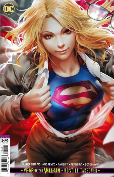Supergirl (2016) issue 36-B Derrick Chew Cardstock Cover