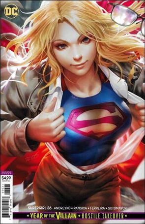 Supergirl (2016) issue 36-B Derrick Chew Cardstock Cover