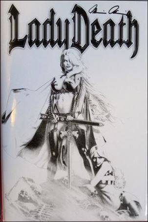 Lady Death: Echoes issue 1-H Noir Edition 1/44