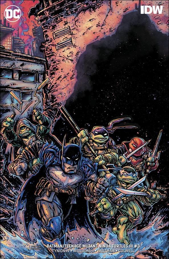 Batman/Teenage Mutant Ninja Turtles III issue 3-B Kevin Eastman Cover