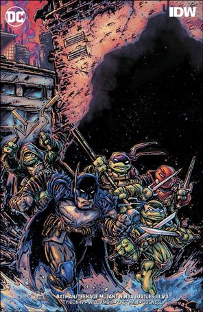 Batman/Teenage Mutant Ninja Turtles III issue 3-B Kevin Eastman Cover