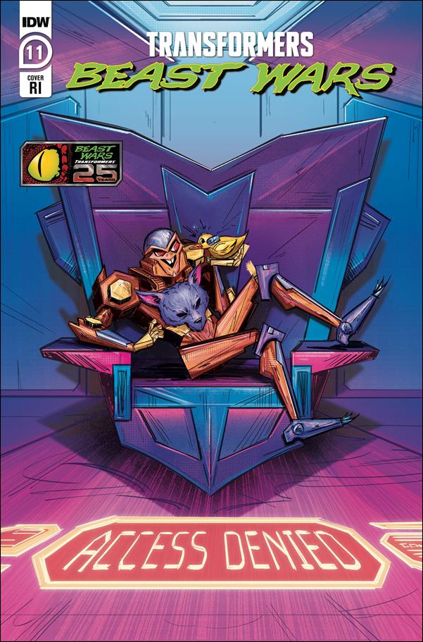 Transformers: Beast Wars issue 11-C Brenda Chi 1:10 Cover
