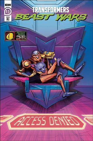 Transformers: Beast Wars issue 11-C Brenda Chi 1:10 Cover
