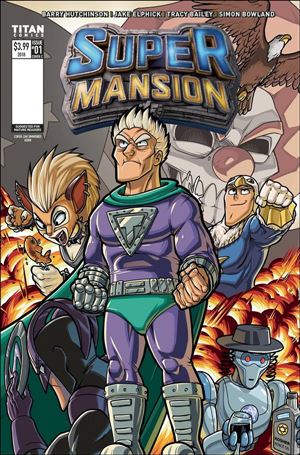 Supermansion issue 1-C Zak Simmonds Hurn Cover