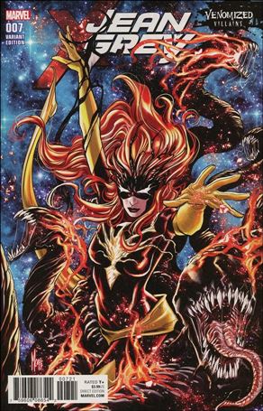 Jean Grey (2017) issue 7-B Marco Checchetto Venomized Villains Cover
