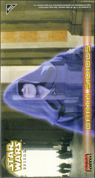 Star Wars: Episode I Widevision: Series 1 (Sticker Subset) card S5 Darth Sidious