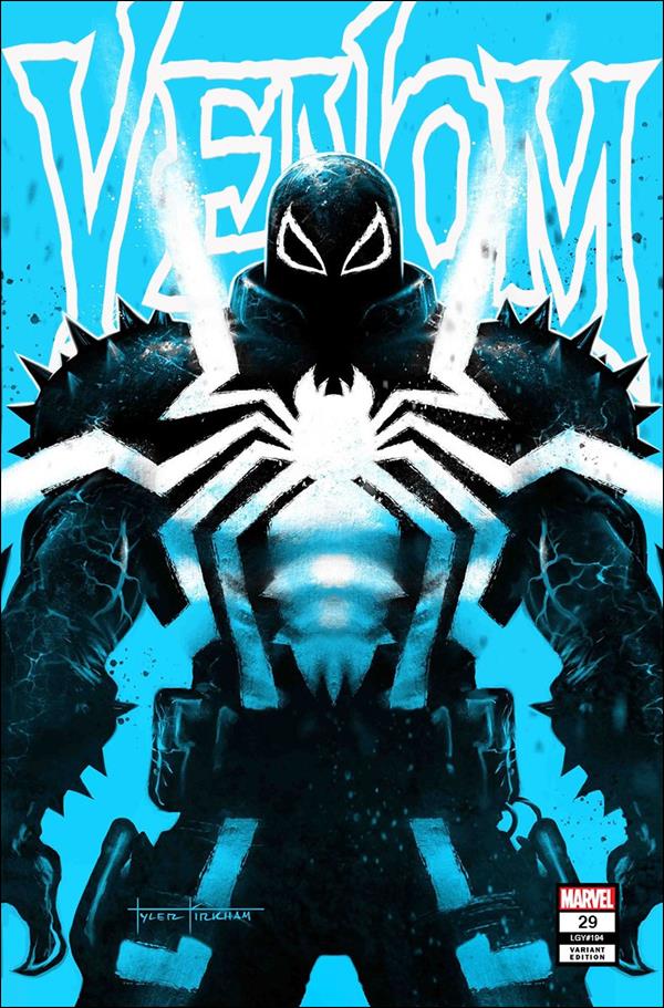 Venom (2018) issue 29-E Tyler Kirkham Unknown Comics Blue Cover