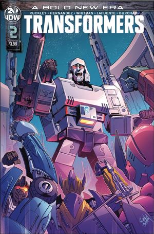 Transformers (2019) issue 2-B Ron Joseph Cover