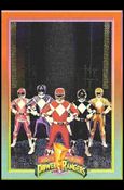 Mighty Morphin Power Rangers: Series 1  (Foil Bordered Set) card 7 Mighty Morphin Power Rangers