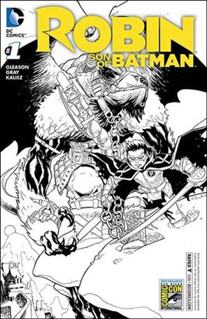 Robin: Son of Batman issue 1-C Patrick Gleason SDCC Black & White Cover