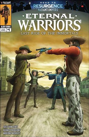 Eternal Warriors: Last Ride of the Immortals issue 1-B Agustin Alessio Cover