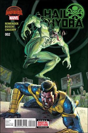 Hail Hydra issue 2 Andrew Robinson Cover
