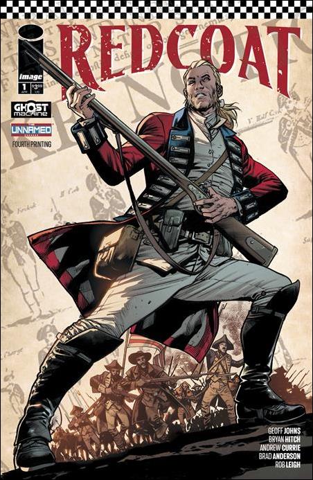 Redcoat (2024) issue 1-I Bryan Hitch Cardstock Cover (Fourth Printing)