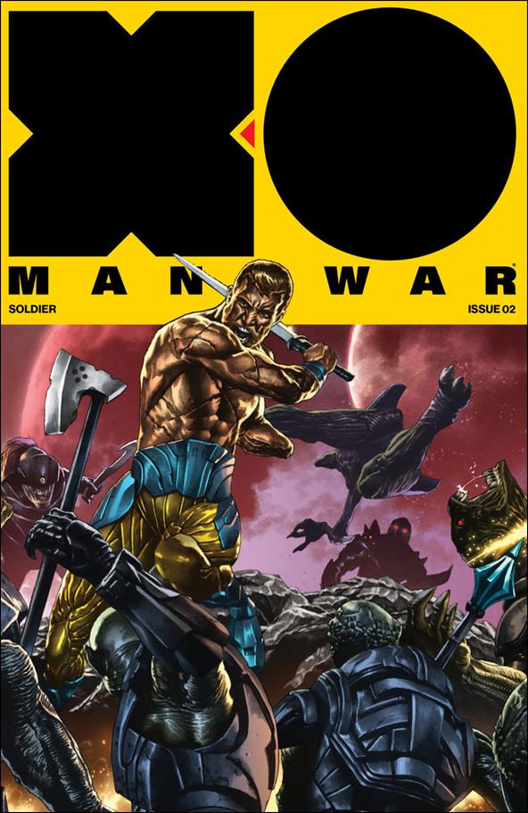 X-O Manowar (2017) issue 2-D Mico Suayan 1:20 Cover