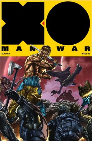 X-O Manowar (2017) issue 2-D Mico Suayan 1:20 Cover