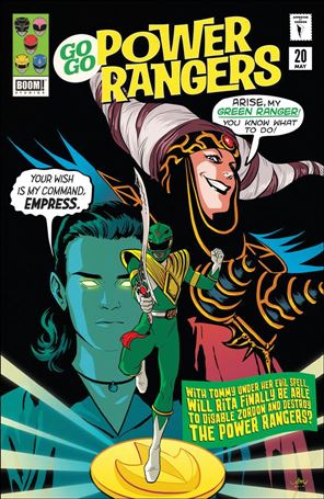 Saban's Go Go Power Rangers issue 20-C Audrey Mok Preorder Cover