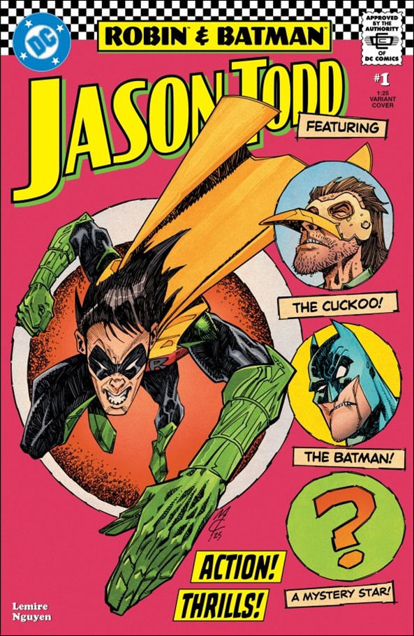 Robin & Batman: Jason Todd issue 1-E John McCrea 1:25 Cardstock Cover