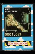 Max Headroom (Base Set) card 3 Ban Blipverts