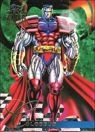 Marvel Annual Flair '95 (Base Set) card 7 Colossus