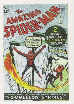 Marvel Super Heroes First Issue Covers (Base Set) card 2 Spider-Man
