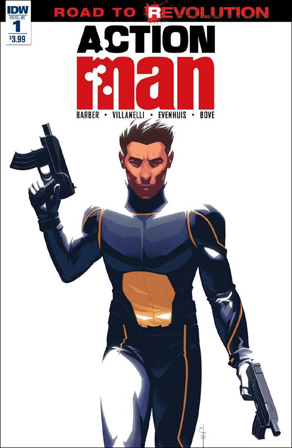 Action Man issue 1 Chris Evenhuis Standard Cover