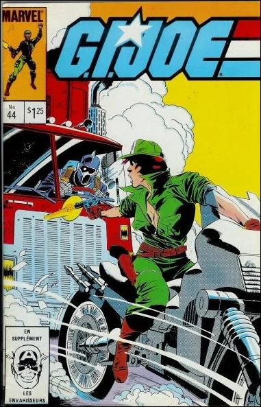 G.I. Joe: A Real American Hero issue 44-D French-Canadian Price Cover
