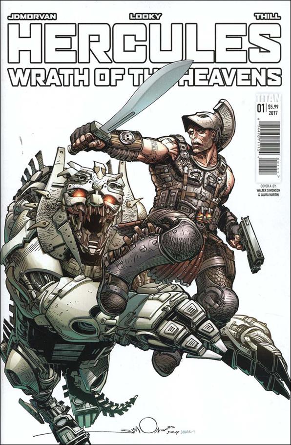 Hercules: Wrath of the Heavens issue 1 Walter Simonson Cover